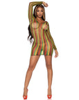 LEG AVENUE - MINI ROBE RASTA TAILLE UNIQUE
