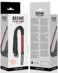 BEGME - FLOGGER EN CUIR VEGAN ÉDITION ROUGE