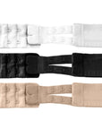 BYE-BRA - FLEXIBLE CONTOUR EXTENDERS 2 HOOKS 3 UNITS