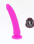DILDO IN SILICONE MEDICO LILLA 20 CM -O- 4 CM - DELTA CLUB