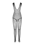 Passion Bodystocking Bianco BS 103 - Miniabito Sexy a Rete Taglia Unica