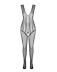 Passion Bodystocking Bianco BS 103 - Miniabito Sexy a Rete Taglia Unica