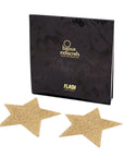 BIJOUX - CACHE-MATELS INDISCRETS FLASH ÉTOILE D'OR