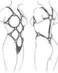 CORPS EN CUIR - STYLE FÉMININ