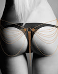 BIJOUX - MAGNIFIQUE BIJOU AVEC CHAÎNE EN MÉTAL DORÉ POUR LA VIE