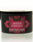 KAMASUTRA - BOUGIE DE MASSAGE RÊVES DE FRAISE 170 GR