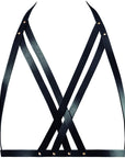 BIJOUX INDISCRETS MAZE - HARNAIS SOUTIEN-GORGE LICOL NOIR