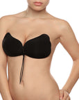 BYE-BRA - LACE-IT ENHANCED PUSH-UP BLACK CUP D