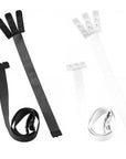 BYE-BRA - ADAPTATEUR DE SOUTIEN-GORGE DOS OUVERT NOIR ET BLANC