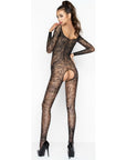 PASSION - COMBINAISON FEMME BS031 NOIR TAILLE UNIQUE