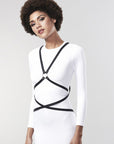 BIJOUX INDISCRETS MAZE - HARNAIS MULTI-VOIES NOIR