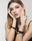 BIJOUX - INDISCRETS MAZE MANETTE BRACCIALETTI NERI