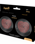 COQUETTE CHIC DESIRE - CACHE-TETONS COEUR NOIR/ROUGE