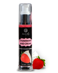 SECRETPLAY - LUBRIFICANTE 2-1 EFFETTO CALORE FRAGOLA E CREMA 50 ML