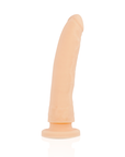 DILDO IN SILICONE MEDICO NATURALE 17 CM -O- 3 CM - DELTA CLUB