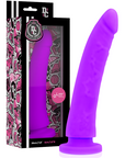 DILDO IN SILICONE MEDICO LILLA 20 CM -O- 4 CM - DELTA CLUB