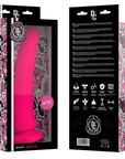 DILDO IN SILICONE MEDICO ROSA 23 CM -O- 4.5 CM - DELTA CLUB