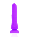 DELTA CLUB - TOYS IMBRACATURA + DONG SILICONE VIOLA 17 CM -O- 3 CM