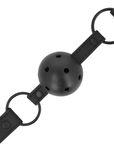 INTENSE - FETISH BALL GAG IN PELLE VEGANA - INTENSE FETISH - Intimo per le occasioni speciali | The Game Lingerie