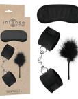 INTENSE - FETISH PLAYSET EROTICO 2 CON MANETTE, MASCHERA CIECA E TICKLER - INTENSE FETISH - Intimo per le occasioni speciali | The Game Lingerie
