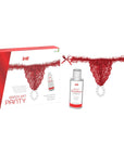 INTT RELEASES - BRASILIANA ROSSA CON PERLE E GEL LUBRIFICANTE 50 ML - INTT RELEASES - Intimo per le occasioni speciali | The Game Lingerie