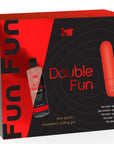INTT RELEASES - KIT DOPPIO DIVERTIMENTO CON BULLET VIBRANTE E GEL DA MASSAGGIO ALLA FRAGOLA - INTT RELEASES - Intimo per le occasioni speciali | The Game Lingerie