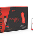 INTT RELEASES - KIT DOPPIO DIVERTIMENTO CON BULLET VIBRANTE E GEL DA MASSAGGIO ALLA FRAGOLA - INTT RELEASES - Intimo per le occasioni speciali | The Game Lingerie