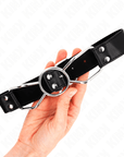 KINK - BAVAGLIO BOCCA RAGNO 60 X 3 CM TAGLIA M 4,5 CM - KINK COLLAR & GAG - Intimo per le occasioni speciali | The Game Lingerie