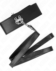 KINK - COLLANA CON CINTURA 116 CM MODELLO 2 REGOLABILE 36 - 43 CM X 5 CM - KINK COLLAR & GAG - Intimo per le occasioni speciali | The Game Lingerie