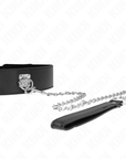 KINK - COLLANA CON CINTURA 65 CM CON CINTURINO LARGO NERO REGOLABILE 33,5 - 41 CM X 5 CM - KINK COLLAR & GAG - Intimo per le occasioni speciali | The Game Lingerie