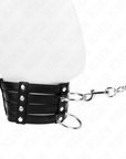 KINK - COLLANA CON CINTURA 65 CM STILE SUB REGOLABILE 35 - 51 CM X 7 CM - KINK COLLAR & GAG - Intimo per le occasioni speciali | The Game Lingerie