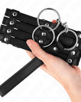 KINK - COLLANA CON CINTURA 65 CM STILE SUB REGOLABILE 35 - 51 CM X 7 CM - KINK COLLAR & GAG - Intimo per le occasioni speciali | The Game Lingerie