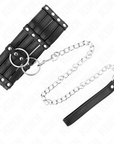 KINK - COLLANA CON CINTURA 65 CM STILE SUB REGOLABILE 35 - 51 CM X 7 CM - KINK COLLAR & GAG - Intimo per le occasioni speciali | The Game Lingerie