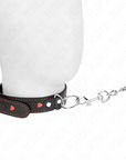 KINK - COLLANA CON CINTURINO 65 CM DETTAGLI CUORE 52,5 X 2,5 CM - KINK COLLAR & GAG - Intimo per le occasioni speciali | The Game Lingerie