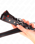 KINK - COLLANA CON CINTURINO 65 CM DETTAGLI CUORE 52,5 X 2,5 CM - KINK COLLAR & GAG - Intimo per le occasioni speciali | The Game Lingerie