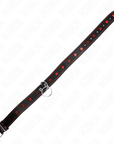 KINK - COLLANA CON CINTURINO 65 CM DETTAGLI CUORE 52,5 X 2,5 CM - KINK COLLAR & GAG - Intimo per le occasioni speciali | The Game Lingerie