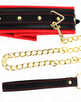 KINK - COLLANA CON CINTURINO IN SIMILPELLE SPUGNA MODELLO 2 REGOLABILE 37 - 54 CM X 3 CM - KINK COLLAR & GAG - Intimo per le occasioni speciali | The Game Lingerie