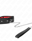 KINK - COLLANA CON CINTURINO IN SIMILPELLE SPUGNA MODELLO 3 REGOLABILE 37 - 54 CM X 3 CM - KINK COLLAR & GAG - Intimo per le occasioni speciali | The Game Lingerie