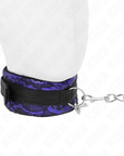 KINK - COLLANA CORTA IN PIZZO DI VELLUTO CON CINTURA 105 CM CON PROFILO IN NYLON 44 X 5,5 CM - KINK COLLAR & GAG - Intimo per le occasioni speciali | The Game Lingerie