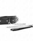 KINK - COLLANA PESANTE CON CINTURA 65 CM MODELLO 1 REGOLABILE 36,5 - 50 CM - KINK COLLAR & GAG - Intimo per le occasioni speciali | The Game Lingerie