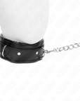 KINK - COLLANA PESANTE CON CINTURA 65 CM MODELLO 1 REGOLABILE 36,5 - 50 CM - KINK COLLAR & GAG - Intimo per le occasioni speciali | The Game Lingerie