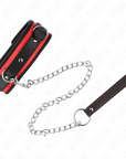 KINK - COLLANA PESANTE CON CINTURA 65 CM MODELLO 2 REGOLABILE 36,5 - 50 CM - KINK COLLAR & GAG - Intimo per le occasioni speciali | The Game Lingerie