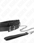 KINK - COLLANA PESANTE CON CINTURA 65 CM MODELLO 4 REGOLABILE 36,5 - 50 CM - KINK COLLAR & GAG - Intimo per le occasioni speciali | The Game Lingerie