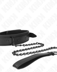 KINK - COLLARE BONDAGE IN NEOPRENE MODELLO 2 CON CINTURA 78 CM REGOLABILE 37,5 X 49,5 CM - KINK COLLAR & GAG - Intimo per le occasioni speciali | The Game Lingerie