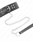 KINK - COLLARE MODELLO BASE CON GUINZAGLIO 65 CM MODELLO 0 - KINK COLLAR & GAG - Intimo per le occasioni speciali | The Game Lingerie
