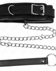 KINK - COLLARE MODELLO BASE CON GUINZAGLIO 65 CM MODELLO 1 53 X 6 CM - KINK COLLAR & GAG - Intimo per le occasioni speciali | The Game Lingerie
