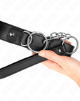 KINK - COLLARE MODELLO BASE CON GUINZAGLIO MODELLO 4 REGOLABILE 36 - 43 CM - KINK COLLAR & GAG - Intimo per le occasioni speciali | The Game Lingerie