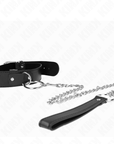 KINK - COLLARE MODELLO BASE CON GUINZAGLIO MODELLO 4 REGOLABILE 36 - 43 CM - KINK COLLAR & GAG - Intimo per le occasioni speciali | The Game Lingerie