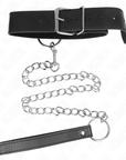 KINK - COLLARE MODELLO BASE CON GUINZAGLIO MODELLO 4 REGOLABILE 36 - 43 CM - KINK COLLAR & GAG - Intimo per le occasioni speciali | The Game Lingerie