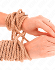 KINK - CORDA DI CANAPA CON TESTA IN METALLO 20 METRI - KINK ROPE ARTS - Intimo per le occasioni speciali | The Game Lingerie